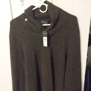 Polo Ralph Lauren Charcoal Black Classics Sweater